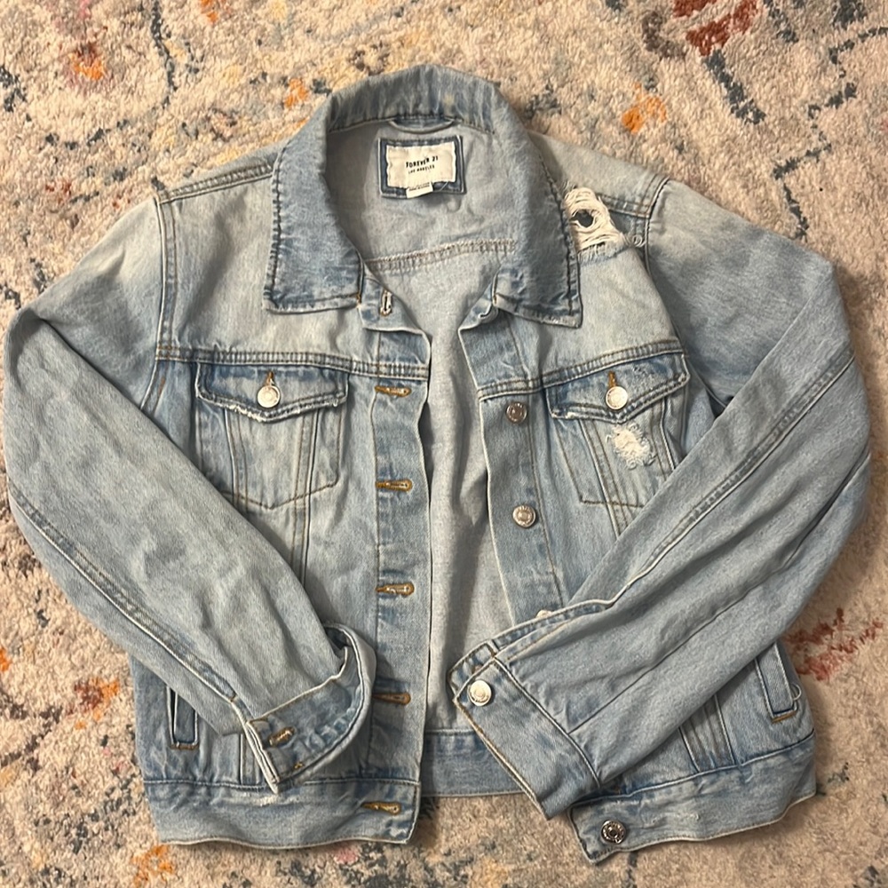 Forever 21 Jean Jacket size M
